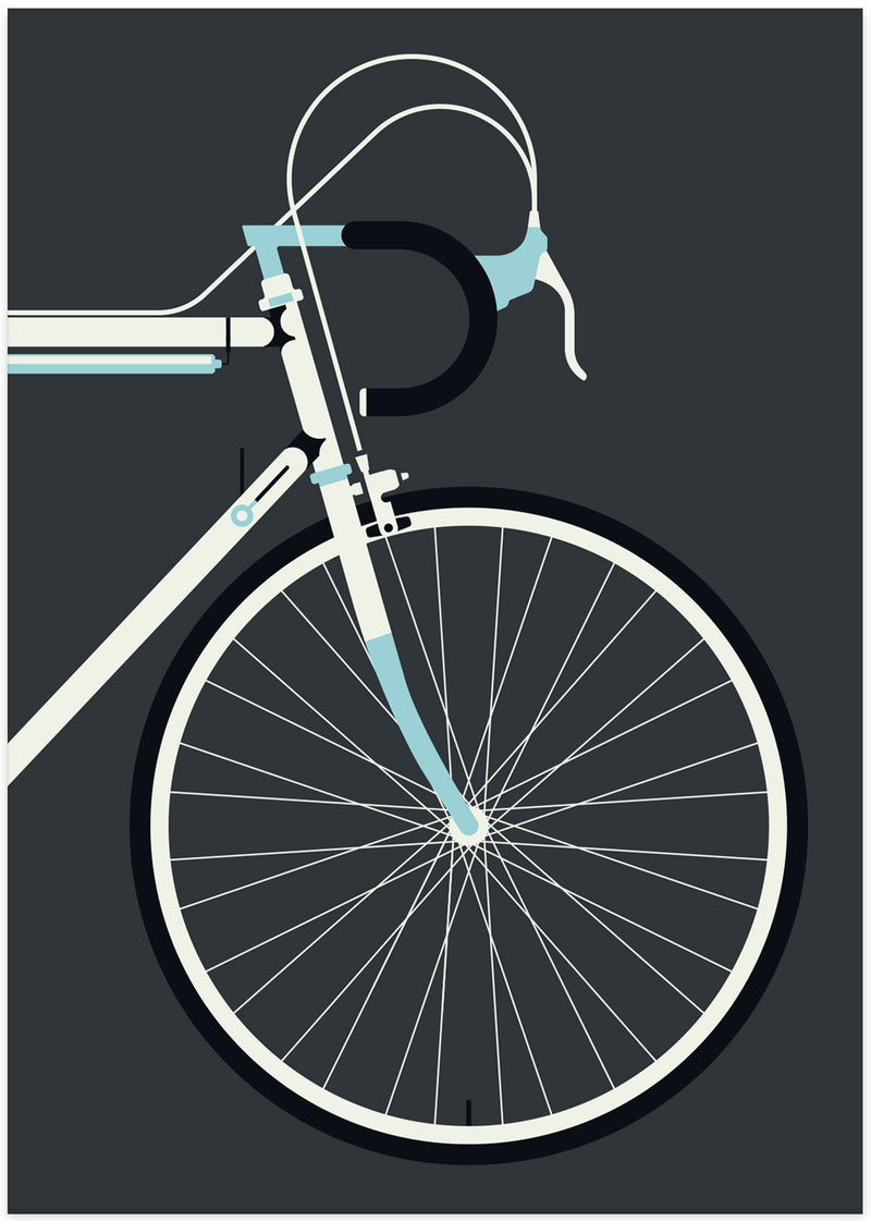 Peugeot Racing Bike Poster