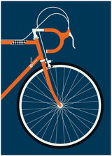Crescent Racing Bike Poster