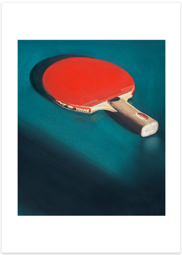 Let's Play Ping Pong Poster