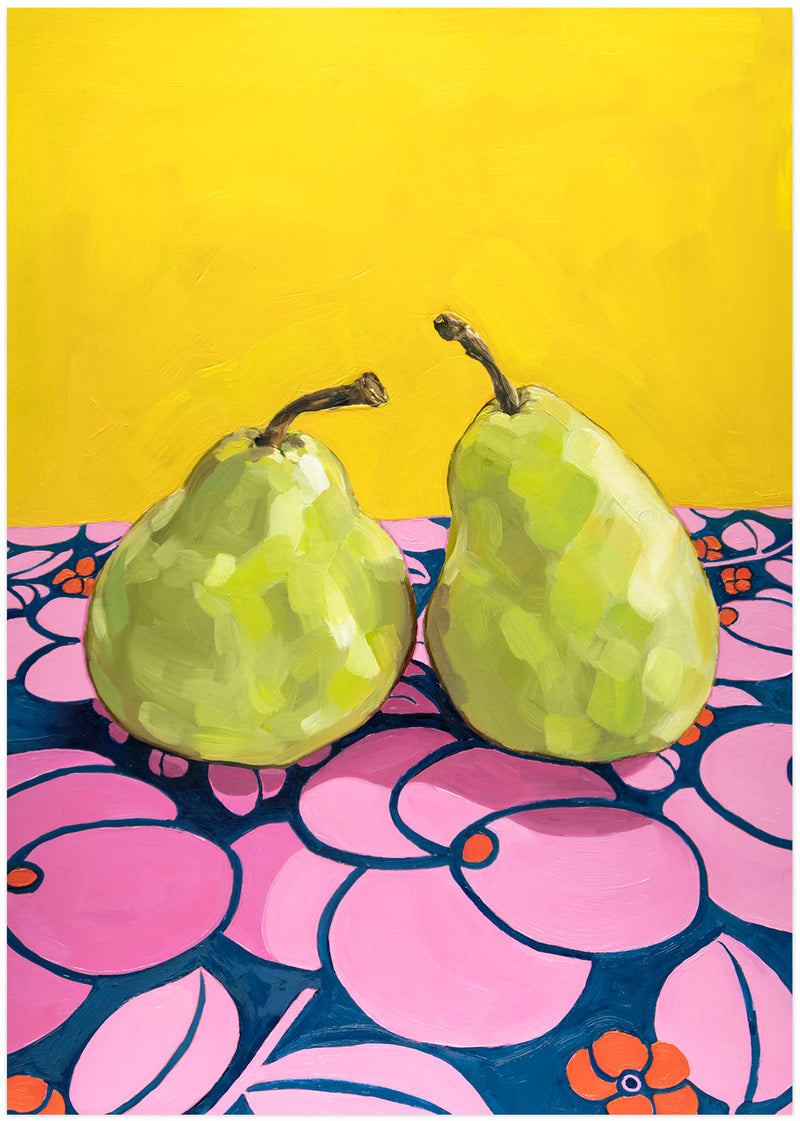 Pretty Pair of Pears Poster