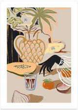 Fruitful Spread Poster, Arty Guava, poster space, white space