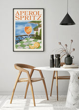 Aperol Spritz Drink Poster