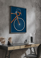 Crescent Racing Bike Poster