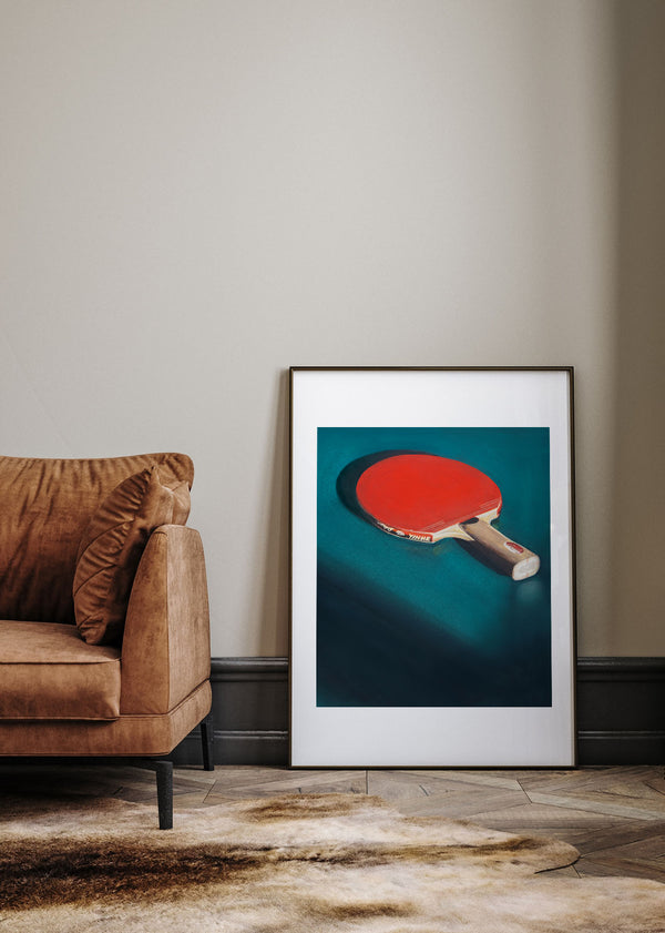 Let's Play Ping Pong Poster
