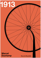 1913 Roue De Bicyclette Poster