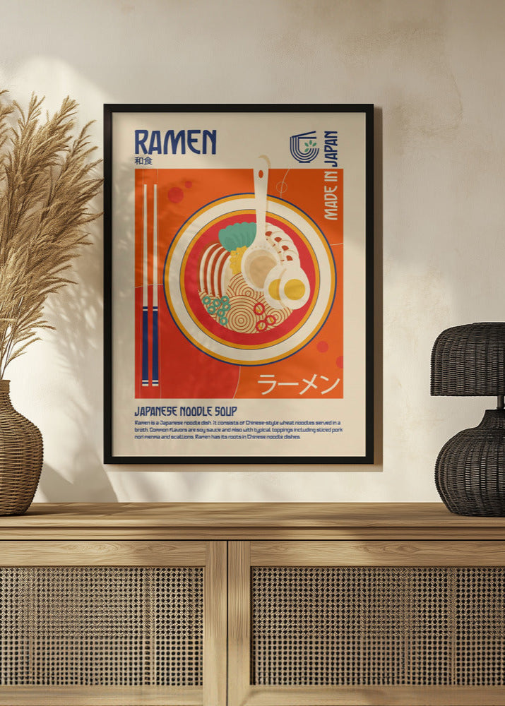 Ramen Japanese Foodpos Poster