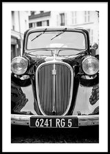 Vintage Car Poster
