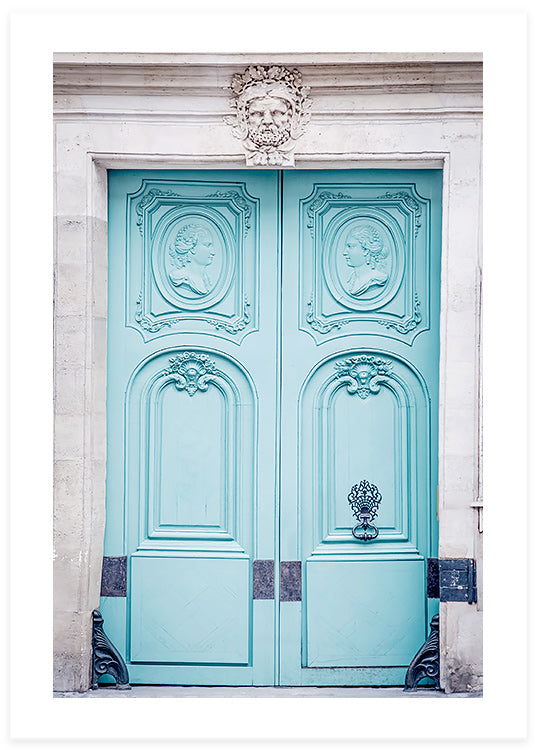 Parisian Door Poster