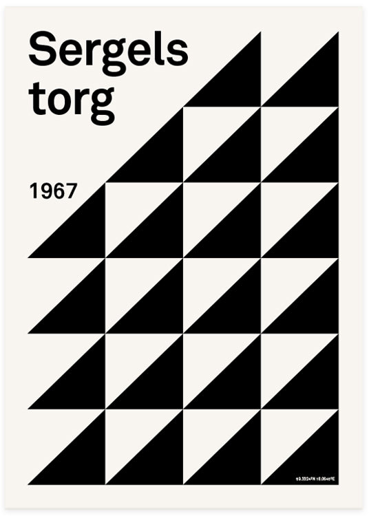 Sergels Torg Poster