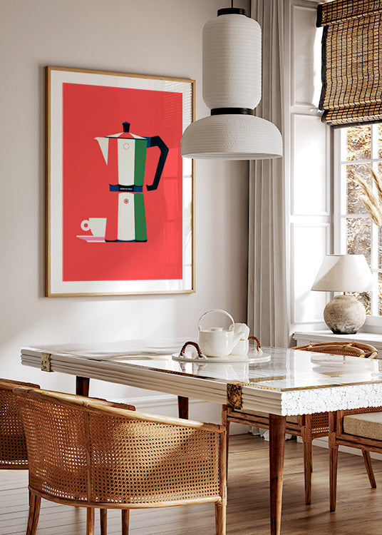 Italian Coffee Poster